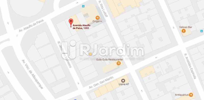 Conheça Localização do imóvel - imóveis Aluguel Sala Comercial Leblon - LASL00164 - 25 Localização - imóveis Aluguel Sala Comercial Leblon - LASL00164 - 25