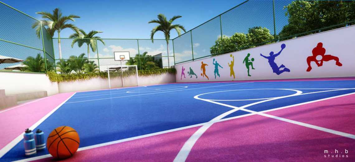 Conheça QUADRA POLIESPORTIVA do imóvel - Parc Du Conde / Loja / Comercial / Botafogo / Zona sul / Rio de Janeiro RJ - LALJ00119 - 12 QUADRA POLIESPORTIVA - Parc Du Conde / Loja / Comercial / Botafogo / Zona sul / Rio de Janeiro RJ - LALJ00119 - 12