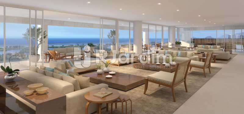 Conheça Living Ilustração do imóvel - Apartamento À Venda - Barra da Tijuca - Rio de Janeiro - RJ - LAAP50044 - 3 Living Ilustração - Apartamento À Venda - Barra da Tijuca - Rio de Janeiro - RJ - LAAP50044 - 3