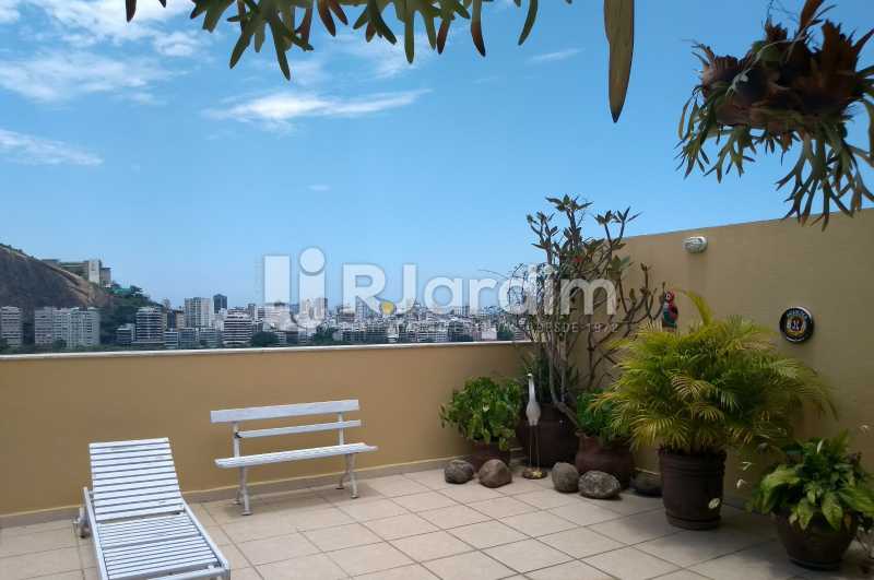 Conheça terraço do imóvel - Compra Venda Avaliação Imóveis Cobertura Lagoa 2 Quartos - LACO20092 - 5 terraço - Compra Venda Avaliação Imóveis Cobertura Lagoa 2 Quartos - LACO20092 - 5