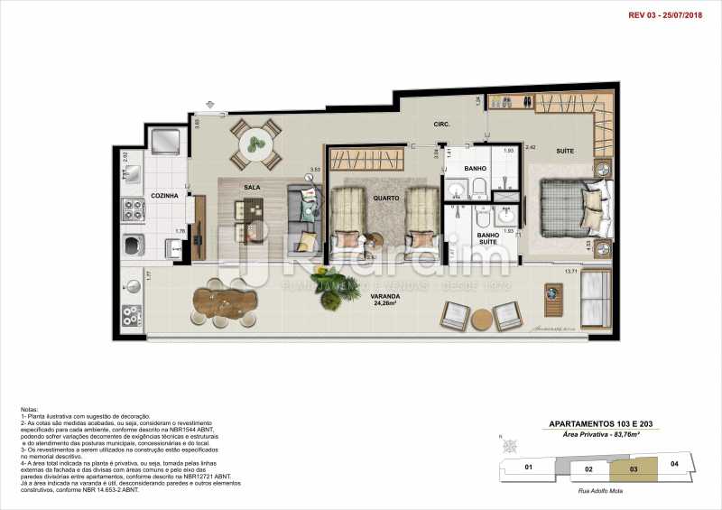 Conheça AP 103 do imóvel - Apartamento À Venda - Tijuca - Rio de Janeiro - RJ - LAAP21341 - 8 AP 103 - Apartamento À Venda - Tijuca - Rio de Janeiro - RJ - LAAP21341 - 8