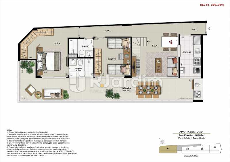 Conheça AP 301 do imóvel - Apartamento À Venda - Tijuca - Rio de Janeiro - RJ - LAAP21342 - 10 AP 301 - Apartamento À Venda - Tijuca - Rio de Janeiro - RJ - LAAP21342 - 10