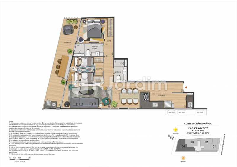 Conheça CONTEMPORÂNEO GÁVEA do imóvel - Apartamento À Venda - Gávea - Rio de Janeiro - RJ - LAAP21635 - 28 CONTEMPORÂNEO GÁVEA - Apartamento À Venda - Gávea - Rio de Janeiro - RJ - LAAP21635 - 28