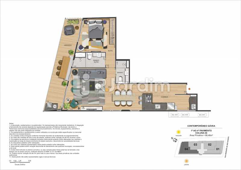 Conheça CONTEMPORÂNEO GÁVEA do imóvel - Apartamento À Venda - Gávea - Rio de Janeiro - RJ - LAAP21635 - 29 CONTEMPORÂNEO GÁVEA - Apartamento À Venda - Gávea - Rio de Janeiro - RJ - LAAP21635 - 29