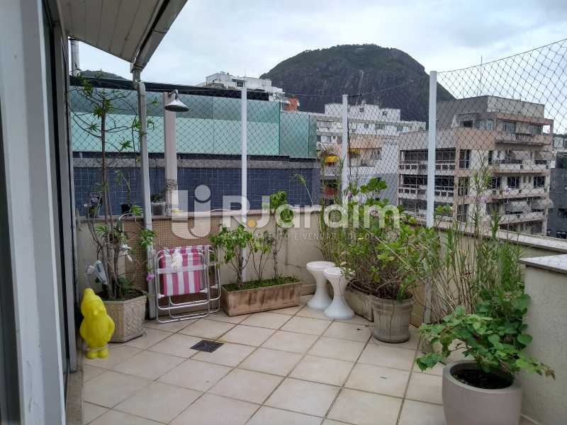 Conheça terraço do imóvel - Cobertura para venda Avenida Alexandre Ferreira,Lagoa, Zona Sul,Rio de Janeiro - R$ 2.600.000 - LACO30259 - 4 terraço - Cobertura para venda Avenida Alexandre Ferreira,Lagoa, Zona Sul,Rio de Janeiro - R$ 2.600.000 - LACO30259 - 4