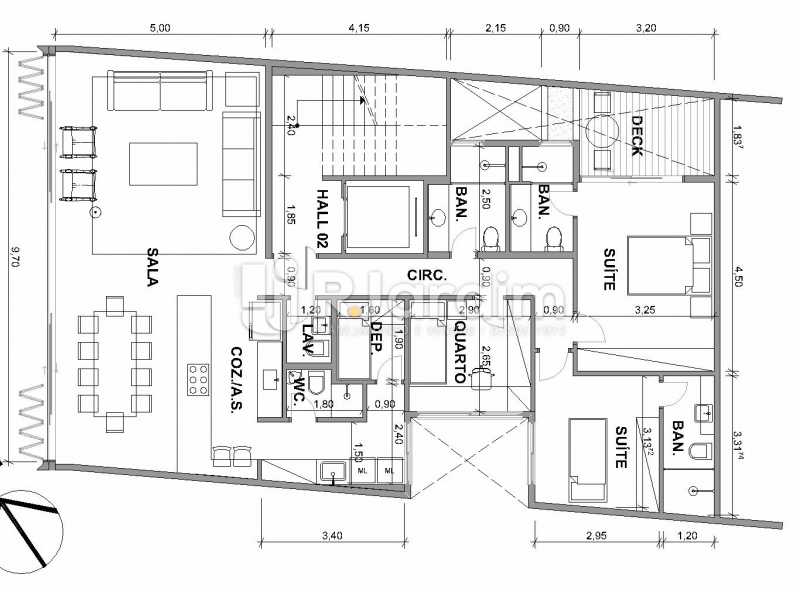Conheça ROCCA do imóvel - Rocca Apartamento Urca 3 Quartos - LACO30287 - 10 ROCCA - Rocca Apartamento Urca 3 Quartos - LACO30287 - 10