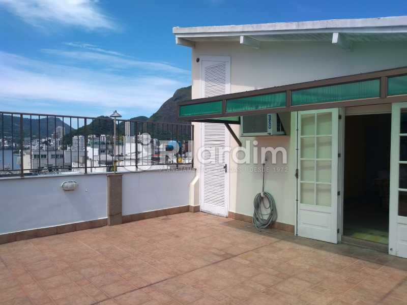 Conheça terraço do imóvel - Compra Venda Avaliação Imóveis Cobertura Ipanema 4 quartos - LACO40162 - 5 terraço - Compra Venda Avaliação Imóveis Cobertura Ipanema 4 quartos - LACO40162 - 5