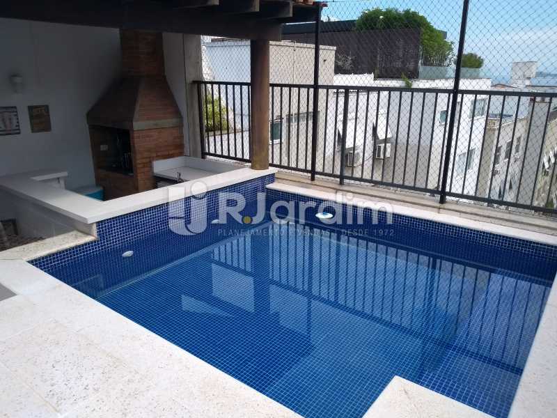 Conheça terraço/piscina do imóvel - Compra Venda Avaliação Imóveis Cobertura Leblon 4 Quartos - LACO40166 - 3 terraço/piscina - Compra Venda Avaliação Imóveis Cobertura Leblon 4 Quartos - LACO40166 - 3