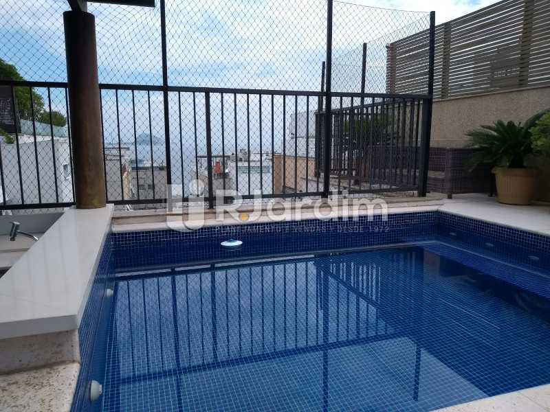 Conheça Terraço / piscina do imóvel - Compra Venda Avaliação Imóveis Cobertura Leblon 4 Quartos - LACO40166 - 1 Terraço / piscina - Compra Venda Avaliação Imóveis Cobertura Leblon 4 Quartos - LACO40166 - 1