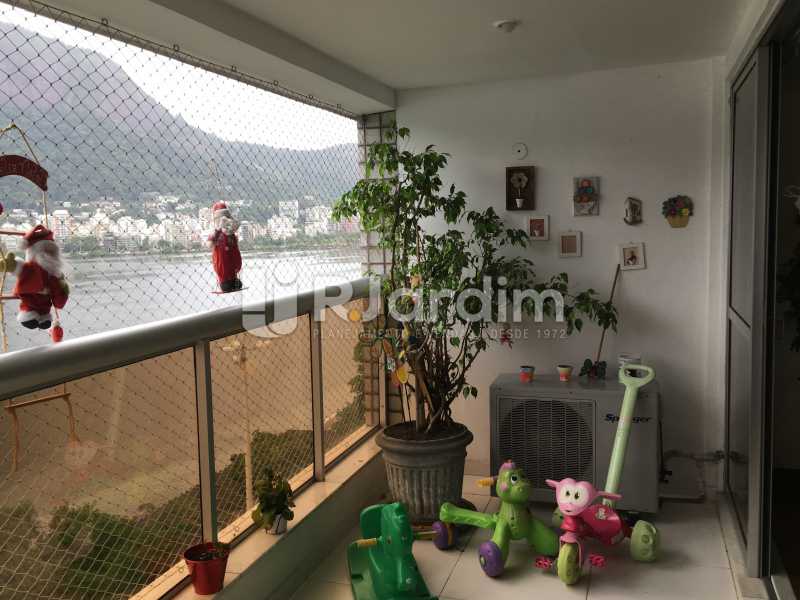 Conheça Varanda do imóvel - Apartamento Lagoa 3 Quartos - LAAP31945 - 4 Varanda - Apartamento Lagoa 3 Quartos - LAAP31945 - 4