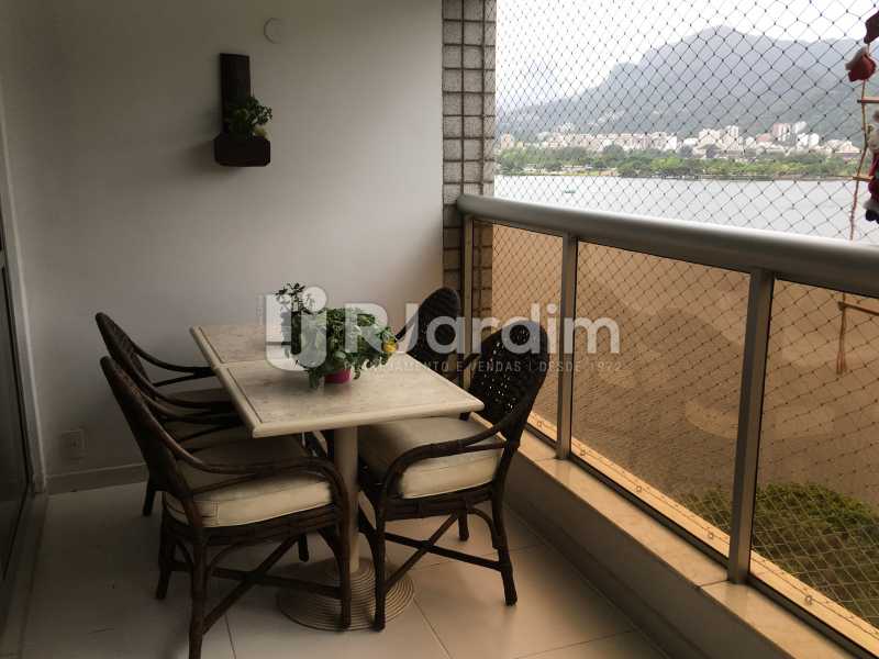 Conheça Varanda do imóvel - Apartamento Lagoa 3 Quartos - LAAP31945 - 5 Varanda - Apartamento Lagoa 3 Quartos - LAAP31945 - 5