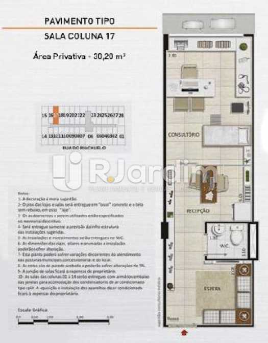 Conheça SALA COLUNA 17 do imóvel - Loja comercial À venda, Centro, Rio de Janeiro. - LALJ00127 - 15 SALA COLUNA 17 - Loja comercial À venda, Centro, Rio de Janeiro. - LALJ00127 - 15