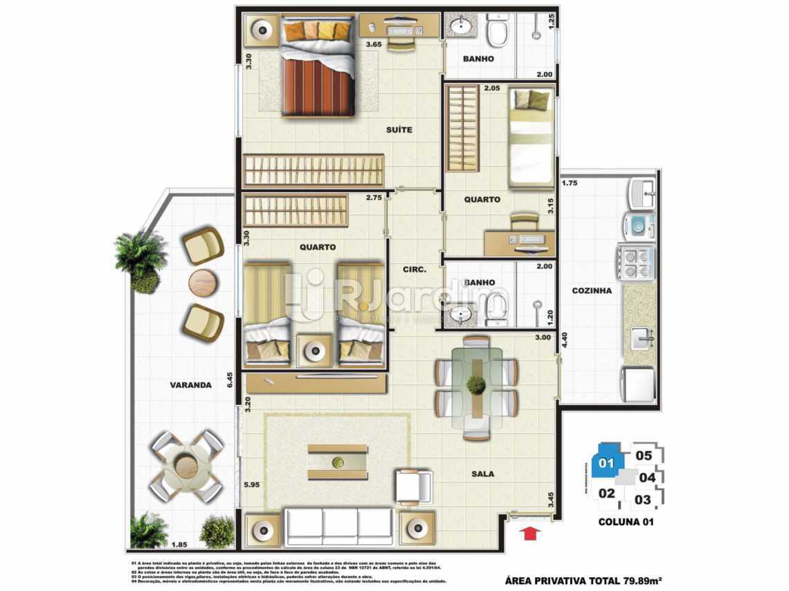 Conheça PLANTA COLUNA 1 do imóvel - Apartamento À Venda - Vila Isabel - Rio de Janeiro - RJ - LAAP31979 - 5 PLANTA COLUNA 1 - Apartamento À Venda - Vila Isabel - Rio de Janeiro - RJ - LAAP31979 - 5