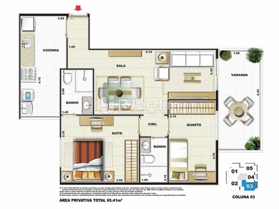 Conheça PLANTA COLUNA 3 do imóvel - Apartamento À Venda - Vila Isabel - Rio de Janeiro - RJ - LAAP31979 - 7 PLANTA COLUNA 3 - Apartamento À Venda - Vila Isabel - Rio de Janeiro - RJ - LAAP31979 - 7
