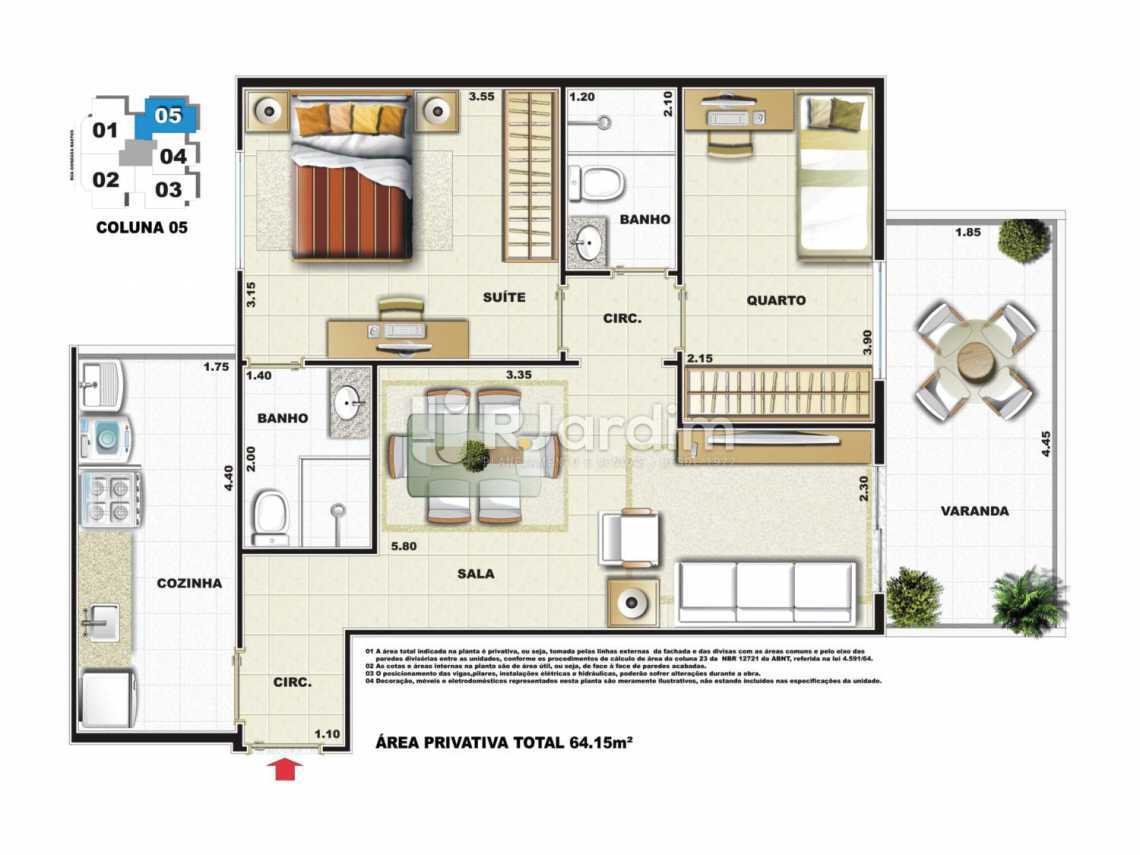 Conheça PLANTA COLUNA 5 do imóvel - Apartamento À Venda - Vila Isabel - Rio de Janeiro - RJ - LAAP31979 - 9 PLANTA COLUNA 5 - Apartamento À Venda - Vila Isabel - Rio de Janeiro - RJ - LAAP31979 - 9