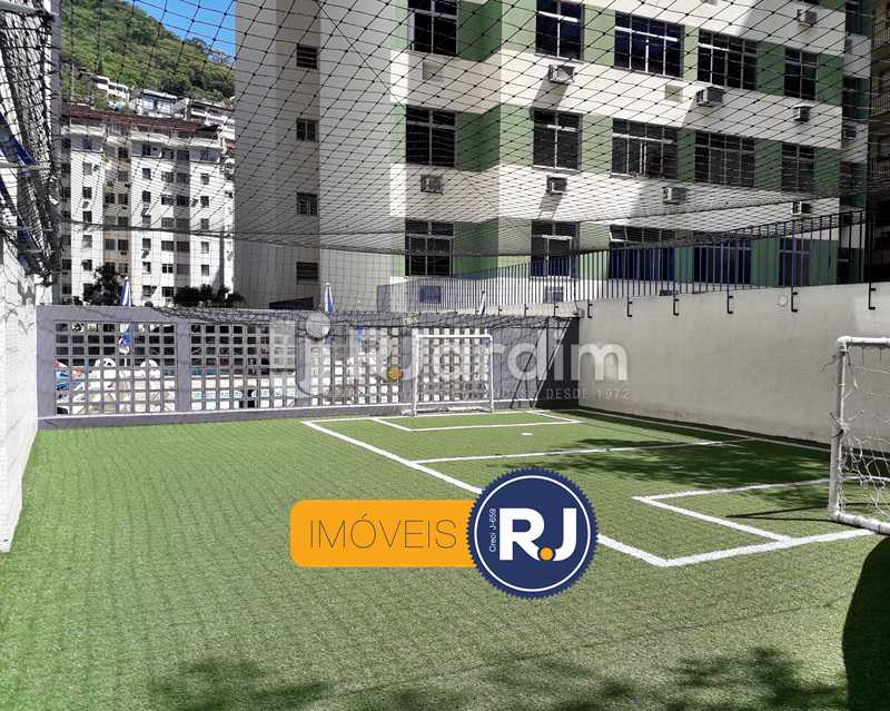 Conheça Quadra Poli Esportiva do imóvel - Aluguel Administração Imóveis Flat Residencial Humaitá 2 Quartos - LAFL20085 - 11 Quadra Poli Esportiva - Aluguel Administração Imóveis Flat Residencial Humaitá 2 Quartos - LAFL20085 - 11