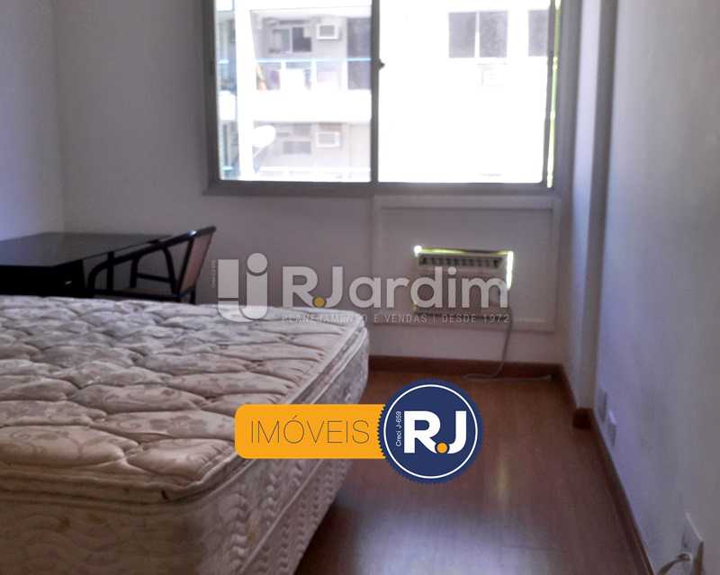Conheça quarto do imóvel - Compra Venda Avaliação Imóveis Flat Residencial Humaitá 2 Quartos - LAFL20086 - 7 quarto - Compra Venda Avaliação Imóveis Flat Residencial Humaitá 2 Quartos - LAFL20086 - 7