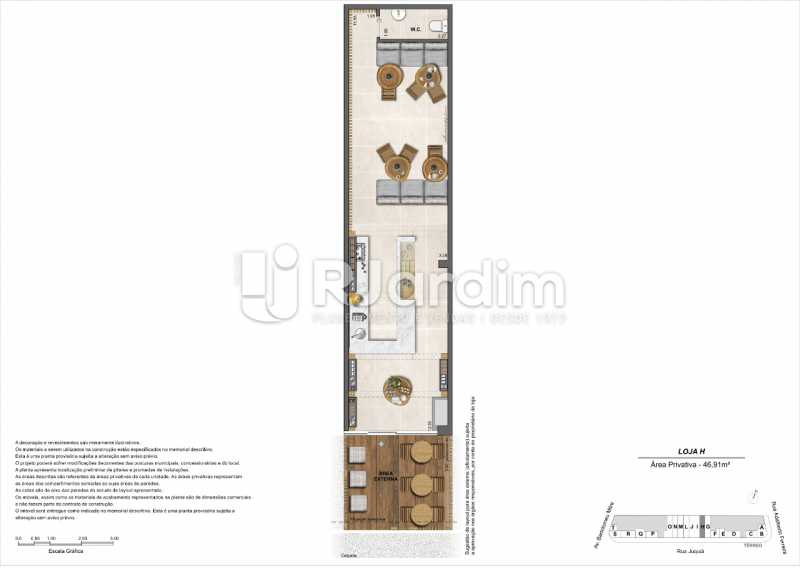 Conheça Planta_Loja-H. do imóvel - Apartamento À Venda - Leblon - Rio de Janeiro - RJ - LAAP21417 - 9 Planta_Loja-H. - Apartamento À Venda - Leblon - Rio de Janeiro - RJ - LAAP21417 - 9