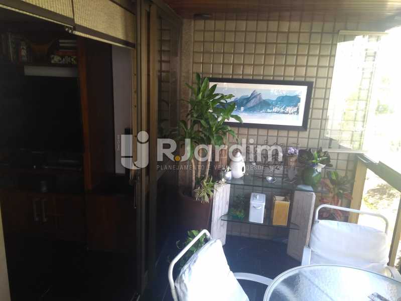 Conheça Varanda da Sala do imóvel - Compra Venda Avaliação Imóveis Apartamento Lagoa 4 Quartos - LAAP40760 - 3 Varanda da Sala - Compra Venda Avaliação Imóveis Apartamento Lagoa 4 Quartos - LAAP40760 - 3
