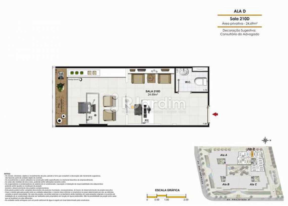 Conheça SALA 210 D do imóvel - Sala Comercial Recreio dos Bandeirantes, Zona Oeste - Barra e Adjacentes,Rio de Janeiro, RJ À Venda, 18m² - LASL00201 - 22 SALA 210 D - Sala Comercial Recreio dos Bandeirantes, Zona Oeste - Barra e Adjacentes,Rio de Janeiro, RJ À Venda, 18m² - LASL00201 - 22