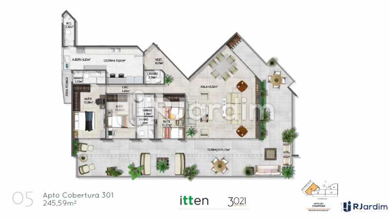 Conheça planta05 do imóvel - Apartamento À Venda - Barra da Tijuca - Rio de Janeiro - RJ - LAAP32047 - 8 planta05 - Apartamento À Venda - Barra da Tijuca - Rio de Janeiro - RJ - LAAP32047 - 8
