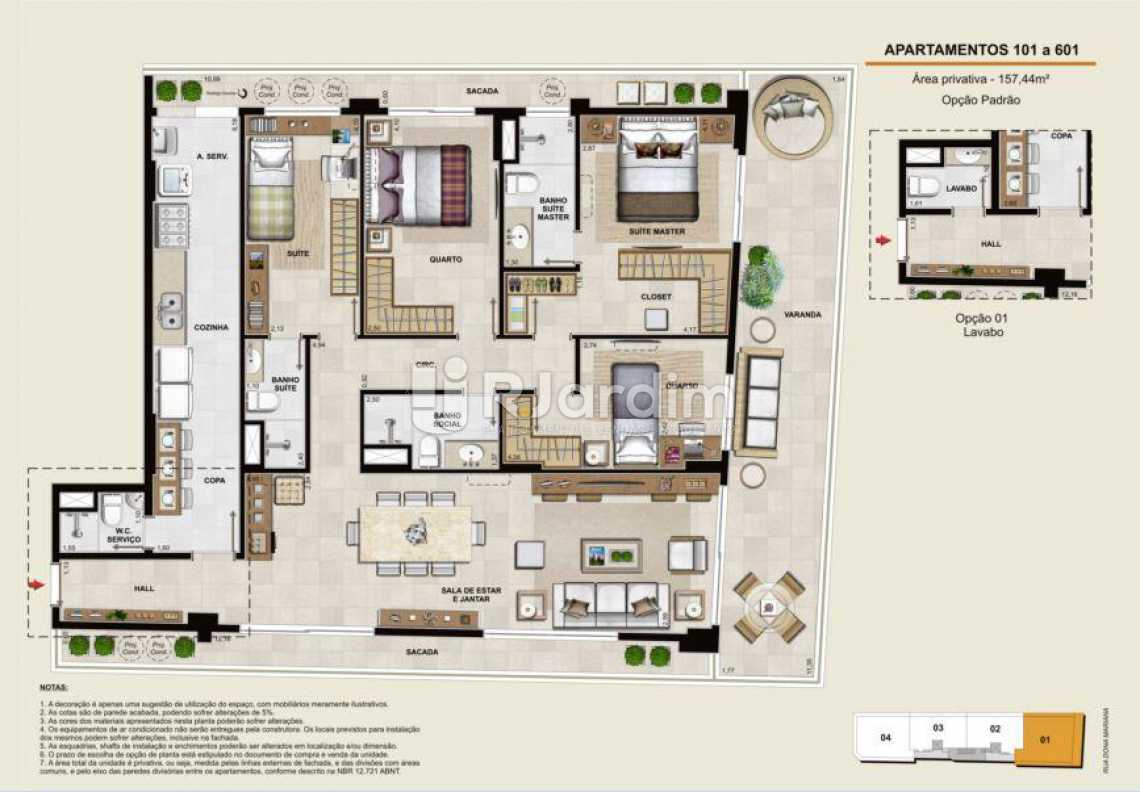 Conheça APARTAMENTOS 101 A 601 do imóvel - Apartamento Botafogo, Zona Sul,Rio de Janeiro, RJ À Venda, 4 Quartos, 133m² - LAAP40764 - 13 APARTAMENTOS 101 A 601 - Apartamento Botafogo, Zona Sul,Rio de Janeiro, RJ À Venda, 4 Quartos, 133m² - LAAP40764 - 13