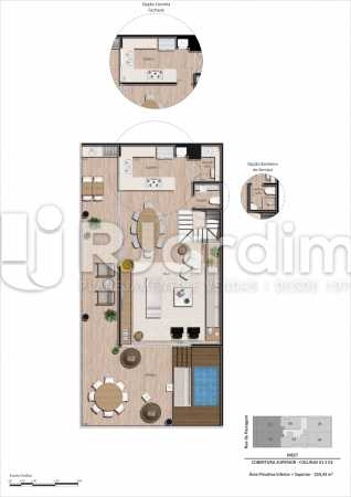 Conheça Coberturas 01 e 02 3 quartos do imóvel - Apartamento À Venda - Botafogo - Rio de Janeiro - RJ - LAAP32297 - 19 Coberturas 01 e 02 3 quartos - Apartamento À Venda - Botafogo - Rio de Janeiro - RJ - LAAP32297 - 19