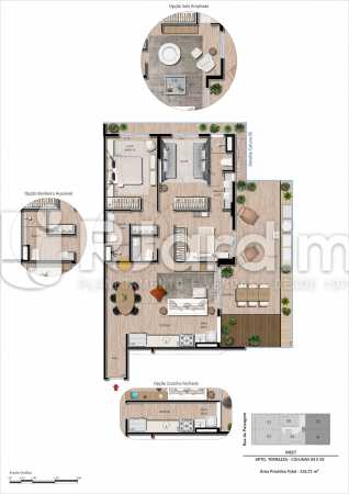 Conheça Unidade Garden 3 quartos do imóvel - Apartamento À Venda - Botafogo - Rio de Janeiro - RJ - LAAP32297 - 21 Unidade Garden 3 quartos - Apartamento À Venda - Botafogo - Rio de Janeiro - RJ - LAAP32297 - 21