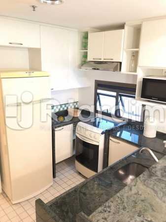 Conheça cozinha americana do imóvel - Flat Residencial Lagoa Suíte Garagem Aluguel Administração Imóveis - LAFL10092 - 5 cozinha americana - Flat Residencial Lagoa Suíte Garagem Aluguel Administração Imóveis - LAFL10092 - 5