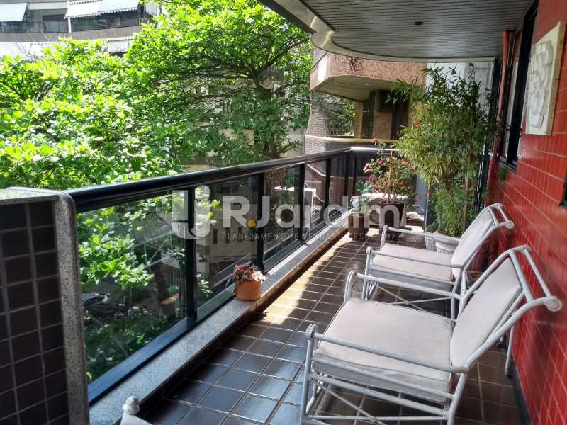 Conheça varanda do imóvel - Apartamento Leblon 3 Quartos - LAAP32262 - 3 varanda - Apartamento Leblon 3 Quartos - LAAP32262 - 3