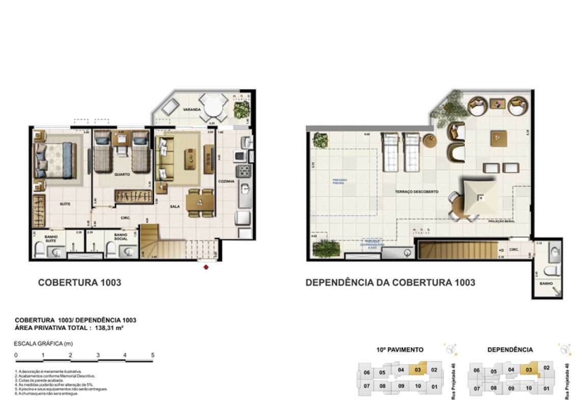 Conheça COBERTURA 1003 do imóvel - Apartamento Recreio dos Bandeirantes, Zona Oeste - Barra e Adjacentes,Rio de Janeiro, RJ À Venda, 3 Quartos, 82m² - LAAP32294 - 18 COBERTURA 1003 - Apartamento Recreio dos Bandeirantes, Zona Oeste - Barra e Adjacentes,Rio de Janeiro, RJ À Venda, 3 Quartos, 82m² - LAAP32294 - 18