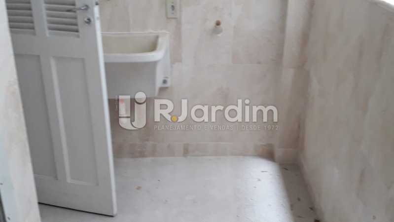 Conheça Área com Dep. Completas do imóvel - Apartamento Lagoa 2 Quartos Aluguel - LAAP21657 - 17 Área com Dep. Completas - Apartamento Lagoa 2 Quartos Aluguel - LAAP21657 - 17
