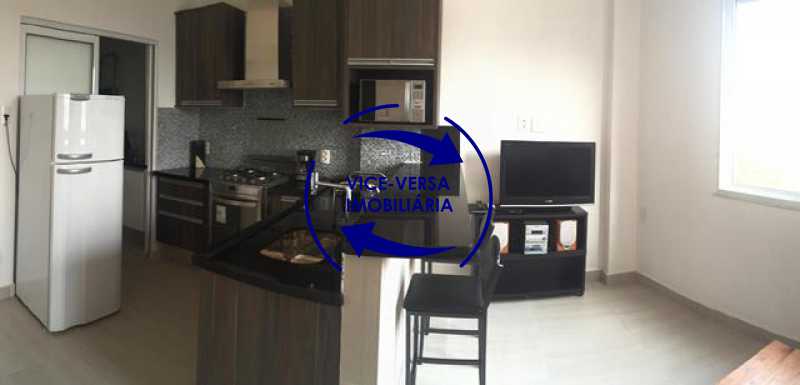 Conheça sala-com-cozinha-integrada do imóvel - Apartamento À venda no Centro - suíte, armários, lavabo, próximo metrô Uruguaiana e do VLT linha 3 (Central - Santos Dumont) - 1217 - 1 sala-com-cozinha-integrada - Apartamento À venda no Centro - suíte, armários, lavabo, próximo metrô Uruguaiana e do VLT linha 3 (Central - Santos Dumont) - 1217 - 1