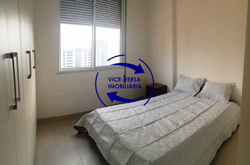 Conheça suite do imóvel - Apartamento À venda no Centro - suíte, armários, lavabo, próximo metrô Uruguaiana e do VLT linha 3 (Central - Santos Dumont) - 1217 - 5 suite - Apartamento À venda no Centro - suíte, armários, lavabo, próximo metrô Uruguaiana e do VLT linha 3 (Central - Santos Dumont) - 1217 - 5