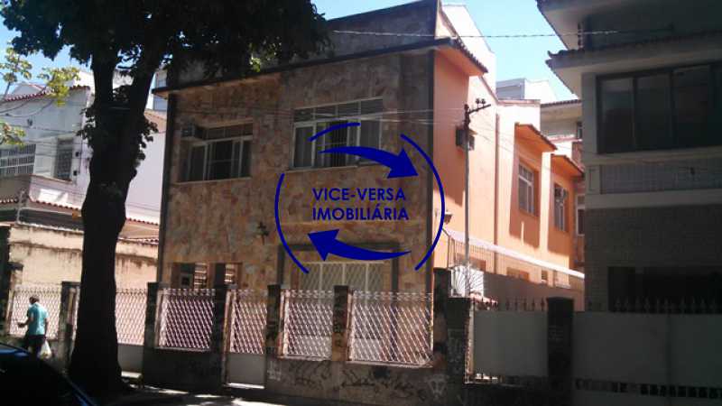 Conheça fachada do imóvel - Casa duplex À venda na Tijuca, rua Carmela Dutra - 5 quartos, lavanderia, dependências, garagem, próximo de tudo! - 1233 - 3 fachada - Casa duplex À venda na Tijuca, rua Carmela Dutra - 5 quartos, lavanderia, dependências, garagem, próximo de tudo! - 1233 - 3