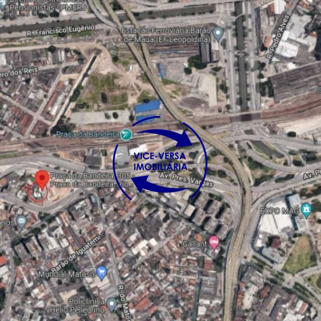 Conheça Mapa do imóvel - Praça da Bandeira - lojão com a melhor logística da Cidade! - 1285 - 4 Mapa - Praça da Bandeira - lojão com a melhor logística da Cidade! - 1285 - 4