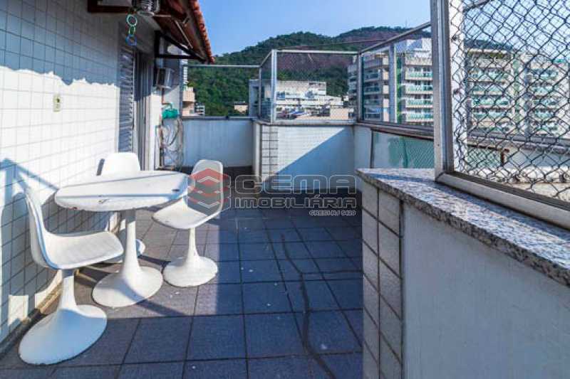 Conheça VISTA do imóvel - Cobertura linear, 3 quartos em Botafogo com vaga. - LACO30176 - 1 VISTA - Cobertura linear, 3 quartos em Botafogo com vaga. - LACO30176 - 1