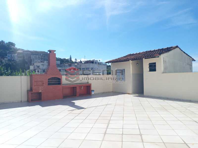 Conheça Terraço do imóvel - Apartamento 1 quarto para alugar Glória, Zona Sul RJ - R$ 1.600 - LAAP11582 - 4 Terraço - Apartamento 1 quarto para alugar Glória, Zona Sul RJ - R$ 1.600 - LAAP11582 - 4