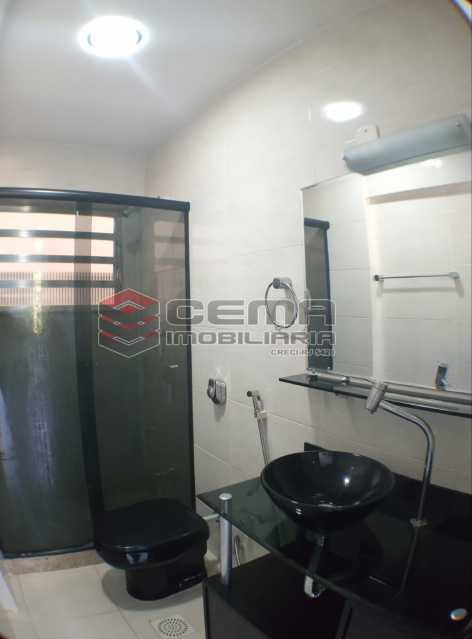 Conheça Banheiro suíte do imóvel - Apartamento 1 quarto para alugar Glória, Zona Sul RJ - R$ 1.600 - LAAP11582 - 14 Banheiro suíte - Apartamento 1 quarto para alugar Glória, Zona Sul RJ - R$ 1.600 - LAAP11582 - 14