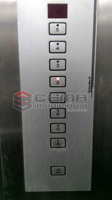 Conheça elevador do imóvel - Apartamento 1 quarto à venda Catete, Zona Sul RJ - R$ 490.000 - LAAP12107 - 15 elevador - Apartamento 1 quarto à venda Catete, Zona Sul RJ - R$ 490.000 - LAAP12107 - 15