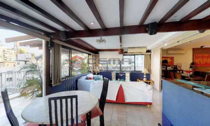 Conheça terraço parte coberta do imóvel - Cobertura à venda Rua Paissandu,Flamengo, Zona Sul RJ - R$ 3.650.000 - LACO40121 - 7 terraço parte coberta - Cobertura à venda Rua Paissandu,Flamengo, Zona Sul RJ - R$ 3.650.000 - LACO40121 - 7