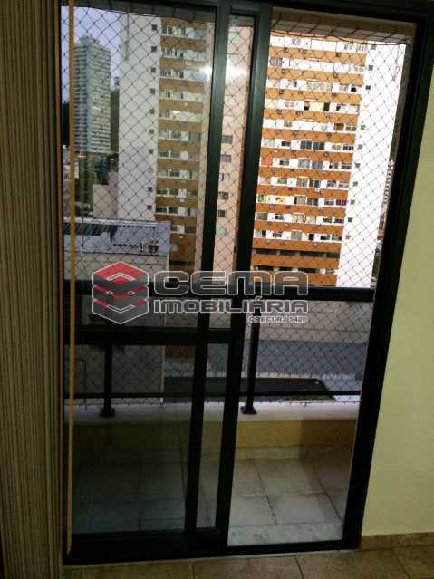 Conheça varanda do imóvel - Flat 1 quarto para alugar Botafogo, Zona Sul RJ - R$ 2.800 - LAFL10069 - 6 varanda - Flat 1 quarto para alugar Botafogo, Zona Sul RJ - R$ 2.800 - LAFL10069 - 6