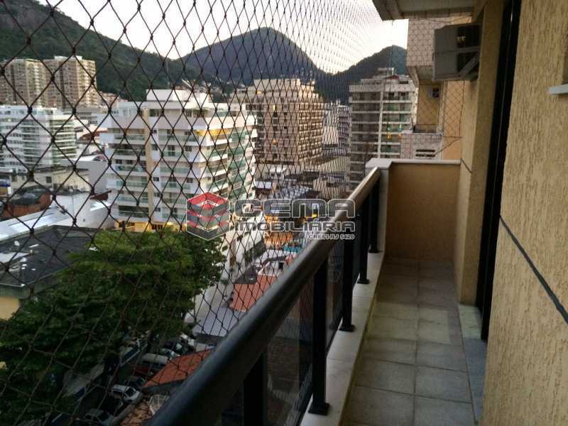 Conheça varanda do imóvel - Flat 1 quarto para alugar Botafogo, Zona Sul RJ - R$ 2.800 - LAFL10069 - 1 varanda - Flat 1 quarto para alugar Botafogo, Zona Sul RJ - R$ 2.800 - LAFL10069 - 1