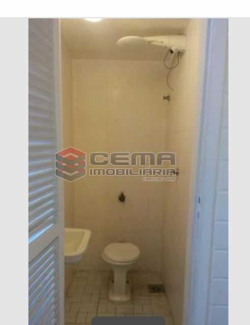 Conheça Banheiro de serviço do imóvel - Apartamento 3 quartos para alugar Laranjeiras, Zona Sul RJ - R$ 2.900 - LAAP33791 - 19 Banheiro de serviço - Apartamento 3 quartos para alugar Laranjeiras, Zona Sul RJ - R$ 2.900 - LAAP33791 - 19