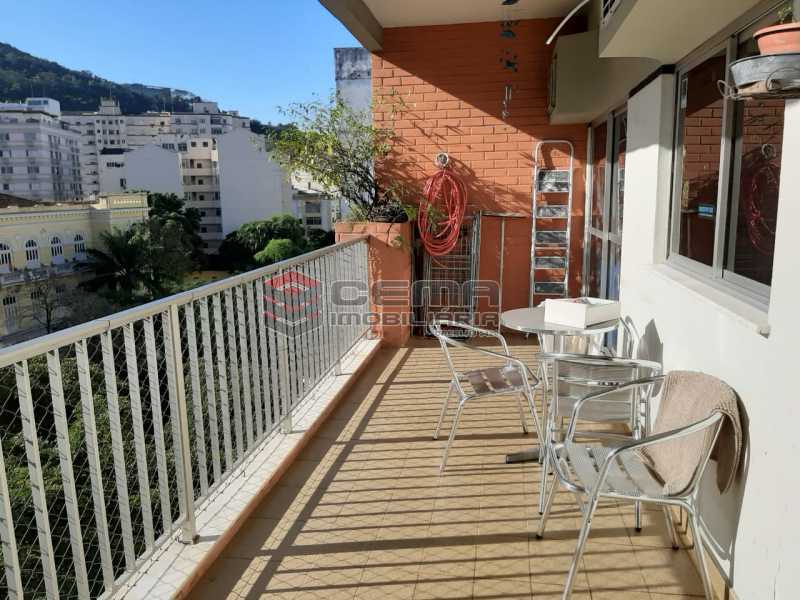 Conheça Varanda do imóvel - 2 quartos(1suíte) com vaga em Laranjeiras - LAAP24541 - 4 Varanda - 2 quartos(1suíte) com vaga em Laranjeiras - LAAP24541 - 4