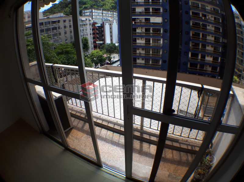 Conheça varanda do imóvel - Apartamento 2 quartos para alugar Botafogo, Zona Sul RJ - R$ 2.800 - LAAP24689 - 5 varanda - Apartamento 2 quartos para alugar Botafogo, Zona Sul RJ - R$ 2.800 - LAAP24689 - 5