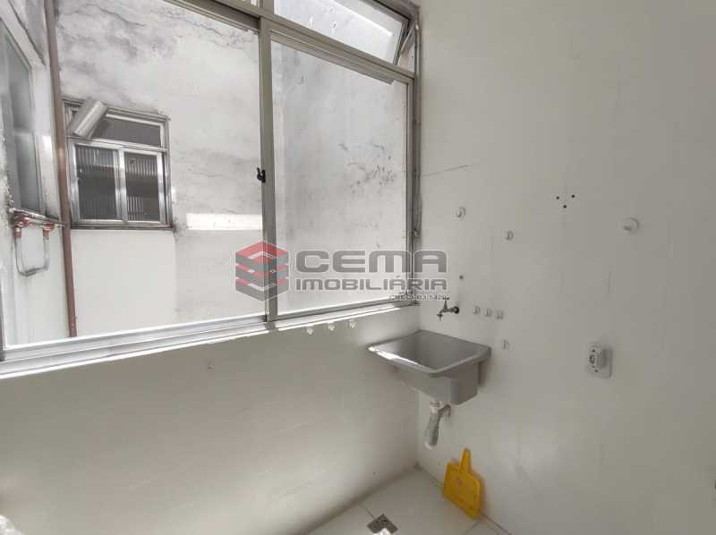 Conheça area do imóvel - Apartamento de 1 quarto e sala no Leblon - LAAP12744 - 14 area - Apartamento de 1 quarto e sala no Leblon - LAAP12744 - 14