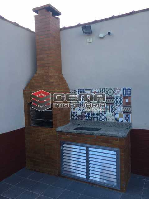 Conheça Terraço/área de lazer do imóvel - Apartamento 1 quarto à venda Catete, Zona Sul RJ - R$ 380.000 - LAAP12797 - 22 Terraço/área de lazer - Apartamento 1 quarto à venda Catete, Zona Sul RJ - R$ 380.000 - LAAP12797 - 22