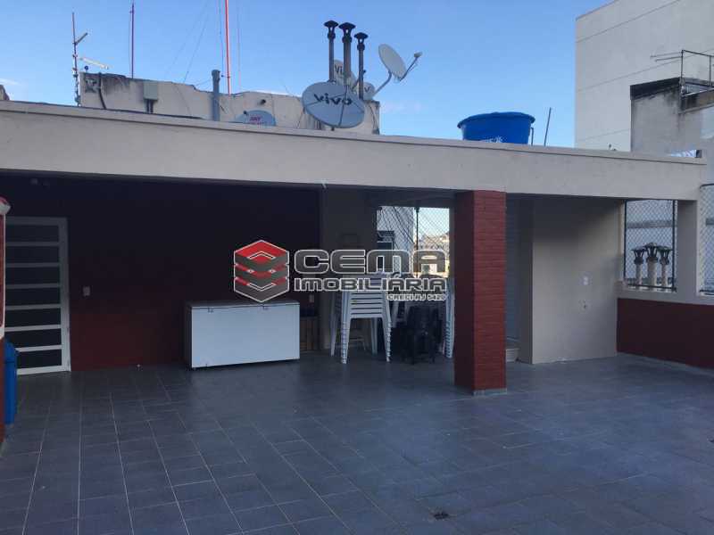 Conheça Terraço/área de lazer do imóvel - Apartamento 1 quarto à venda Catete, Zona Sul RJ - R$ 380.000 - LAAP12797 - 21 Terraço/área de lazer - Apartamento 1 quarto à venda Catete, Zona Sul RJ - R$ 380.000 - LAAP12797 - 21