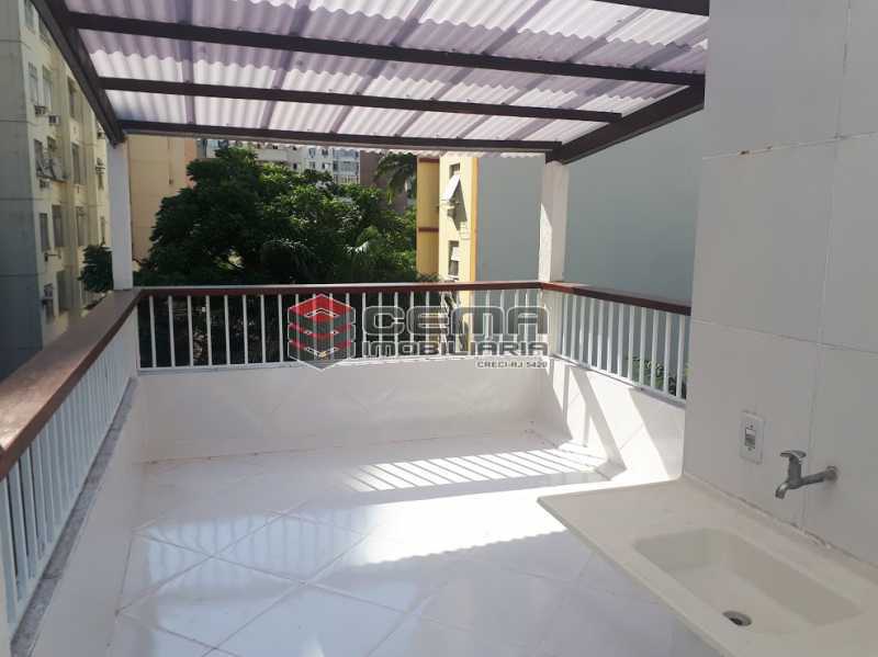 Conheça lavanderia terraço do imóvel - Casa de Vila 4 quartos à venda Flamengo, Zona Sul RJ - R$ 850.000 - LACV40029 - 16 lavanderia terraço - Casa de Vila 4 quartos à venda Flamengo, Zona Sul RJ - R$ 850.000 - LACV40029 - 16